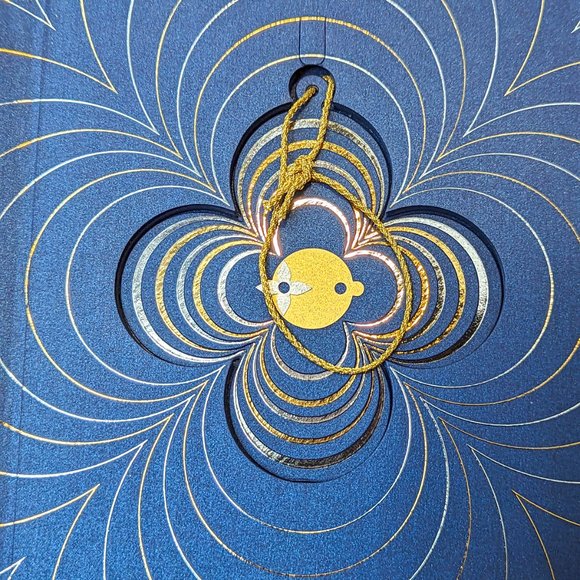 LOUIS VUITTON Christmas Silver Epi Wood Trunk Vivienne Ornament *RARE* - Picture 4 of 10